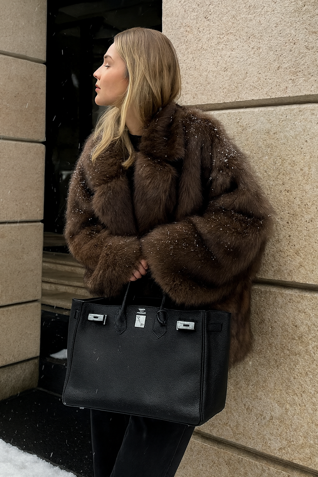 Manteau douceur luxe-Style irrésistible