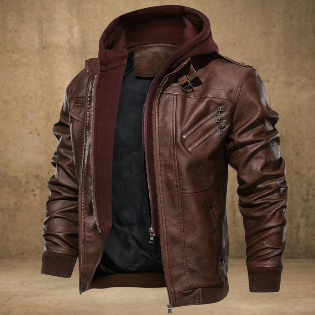 Blouson aviateur-Effet garantie