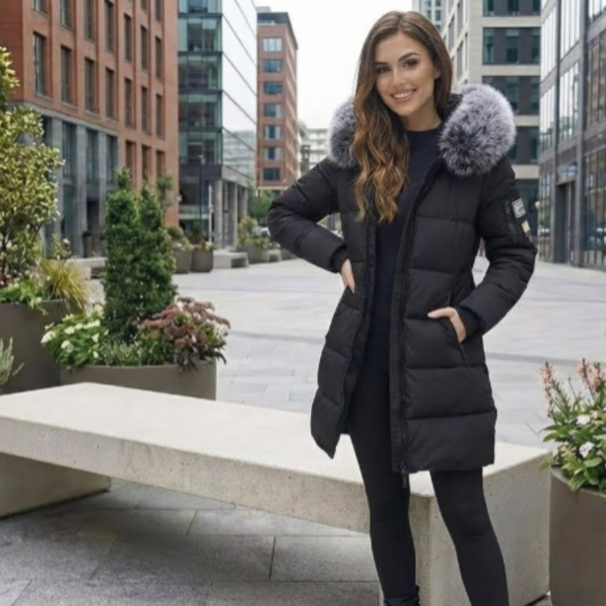 Doudoune longue-Chaleur et style