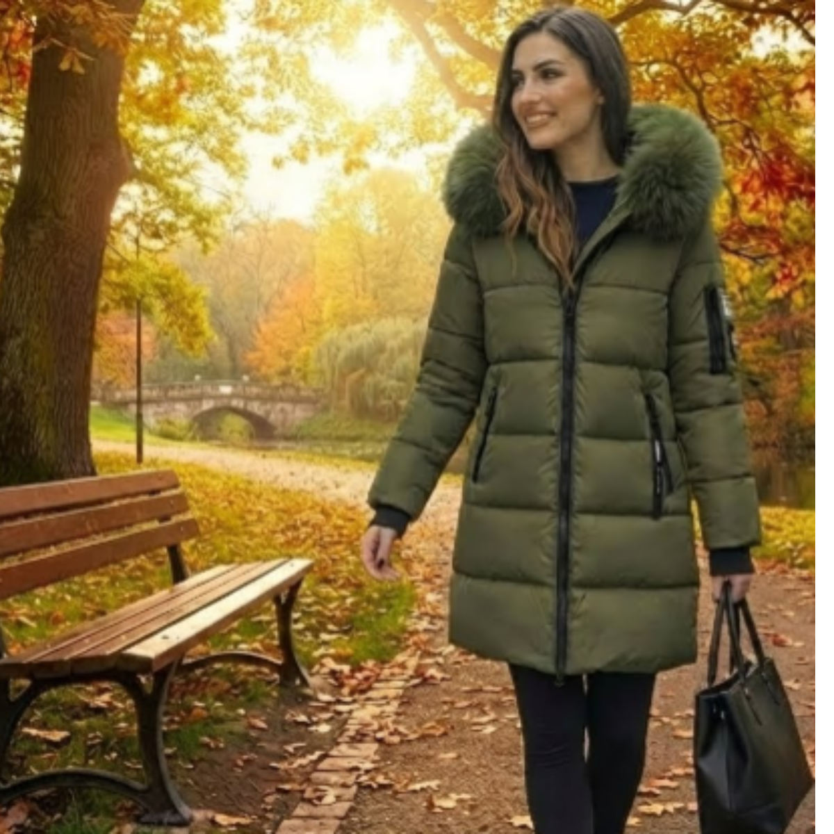 Doudoune longue-Chaleur et style