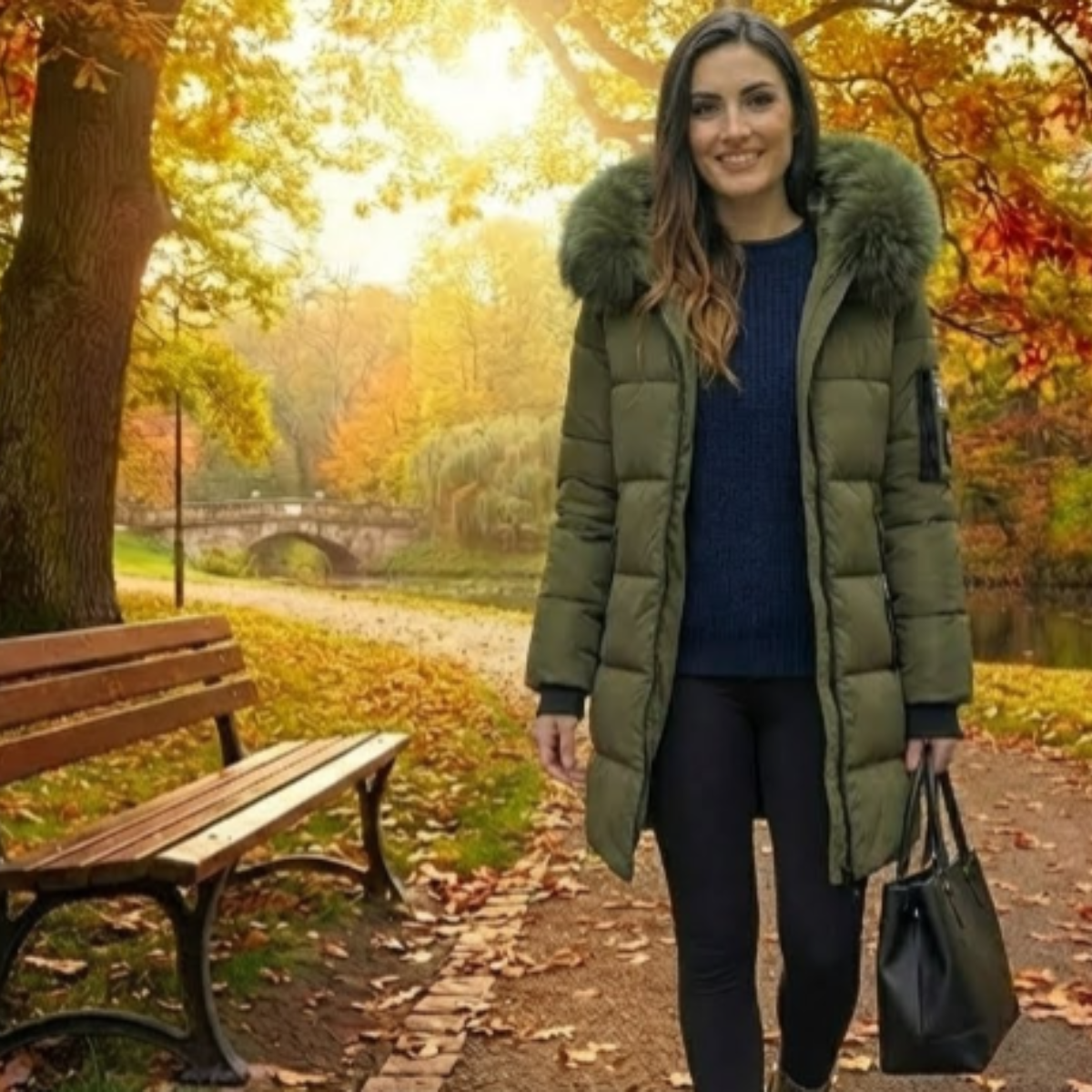 Doudoune longue-Chaleur et style