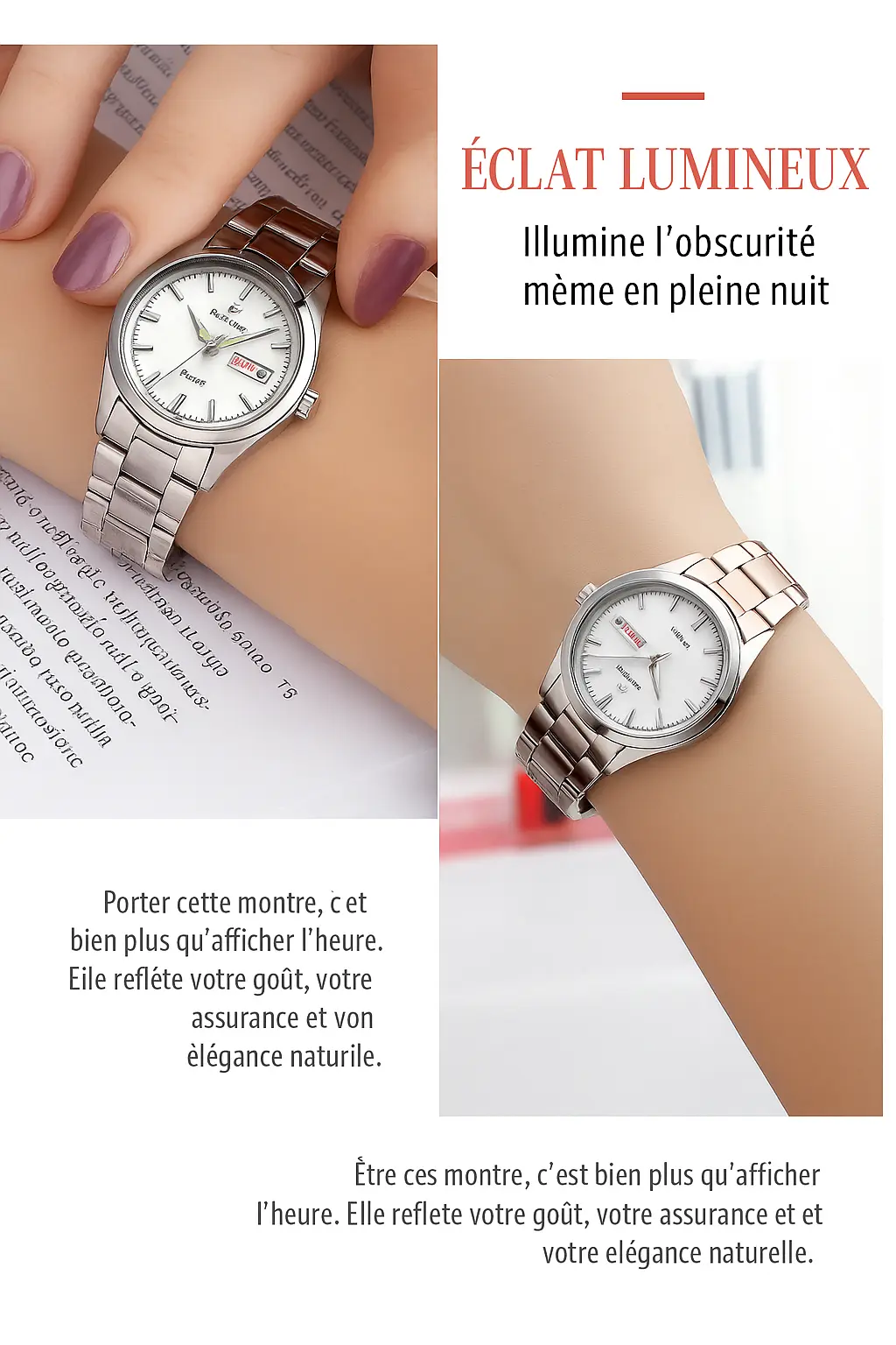 Montre Femme Élégance Cristal