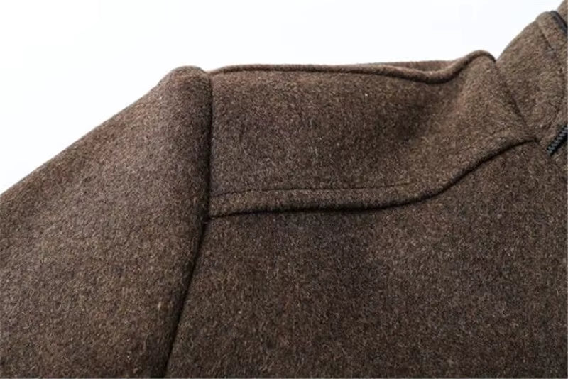 Manteau masculin– Élégance structurée