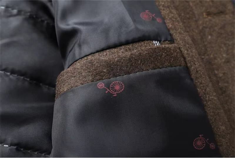 Manteau masculin– Élégance structurée