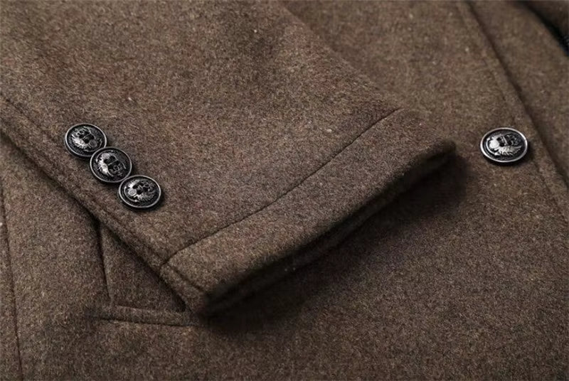 Manteau masculin– Élégance structurée