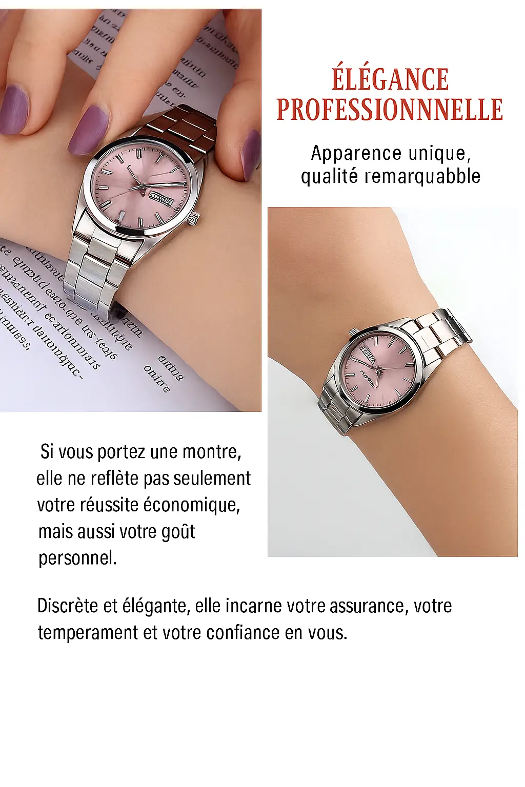 Montre Femme Élégance Cristal